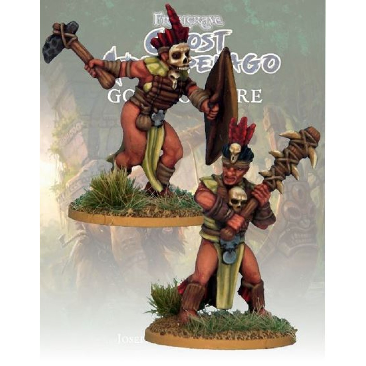 Frostgrave Ghost Archipelago Tribal Freebooter and Mercenary